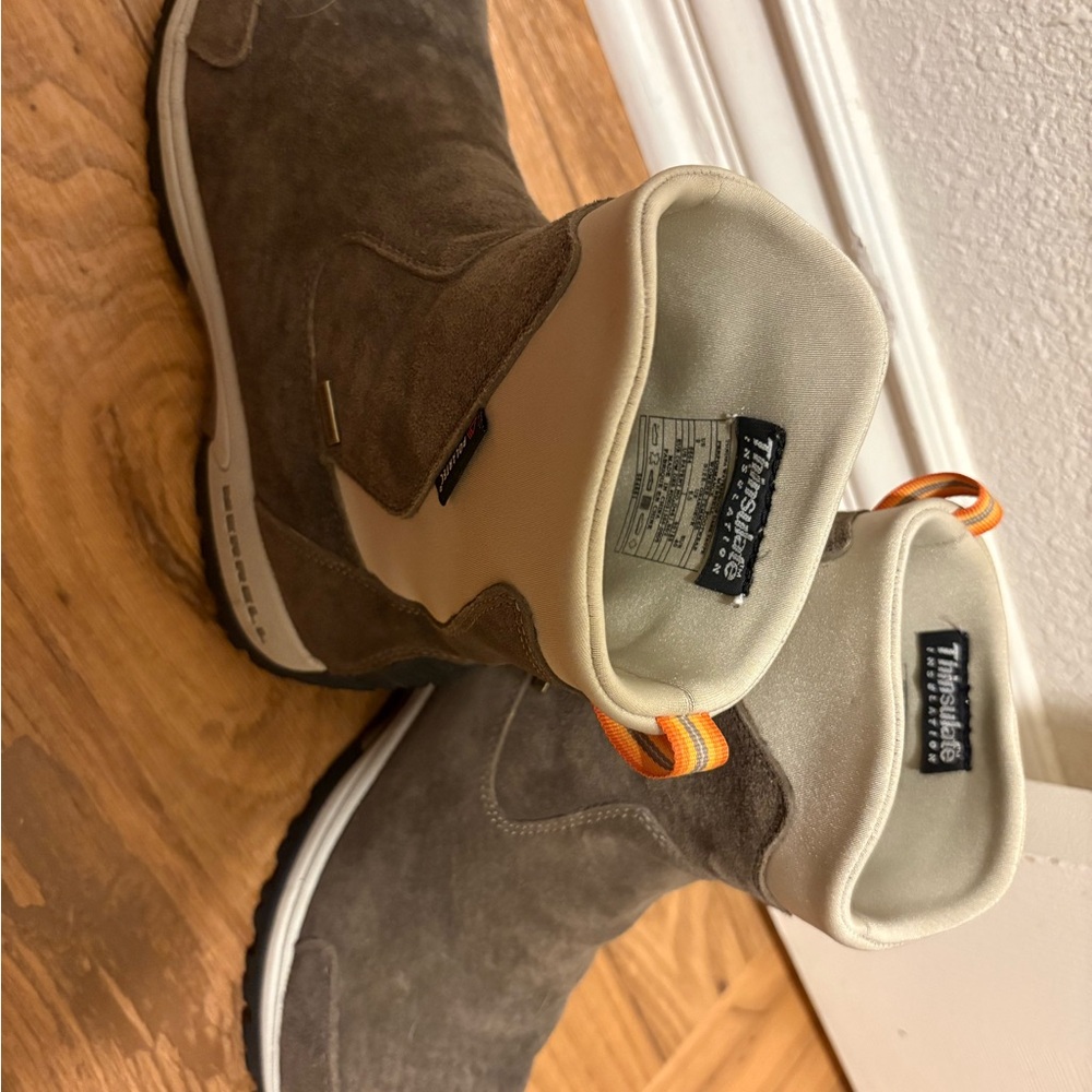 Merrell Brown and Cream Boots